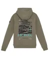 Indian Blue Jeans Hoodie Backprint Atlantic