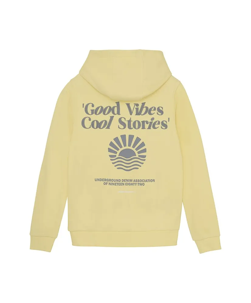 Indian Blue Jeans Hoodie Backprint