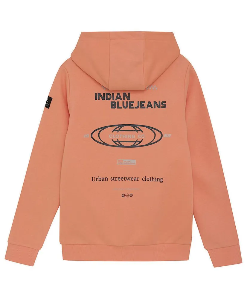 Indian Blue Jeans Hoodie Kangaroo Pocket