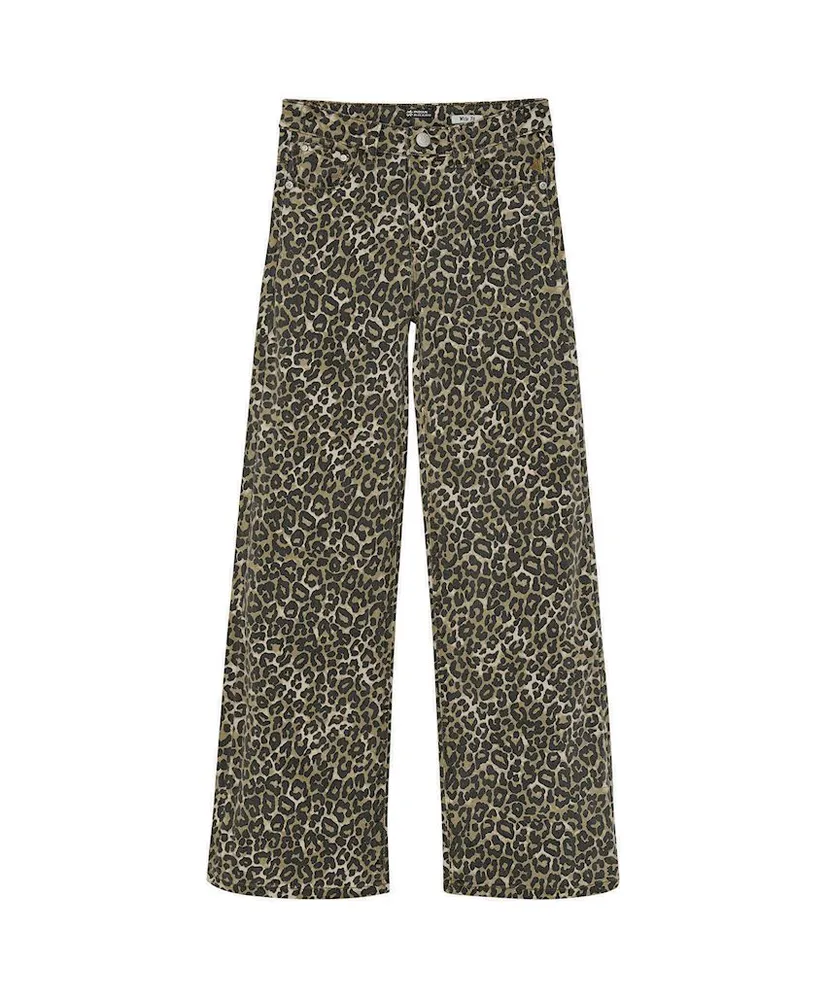 Indian Blue Jeans Jeans Leopard Wide Fit
