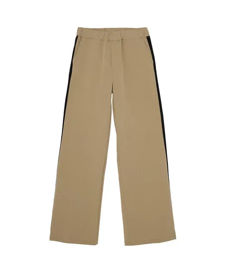 Indian Blue Jeans Pantalon Wide Leg Stripe