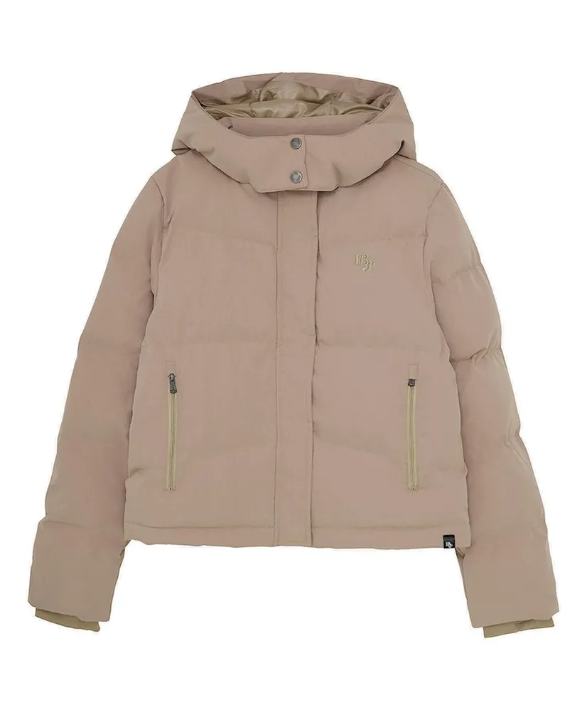 Indian Blue Jeans Puffer Jas Effen