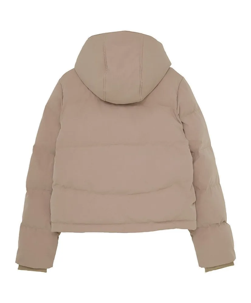 Indian Blue Jeans Puffer Jas Effen