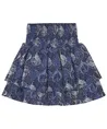 Indian Blue Jeans Rok Ruffle Leafprint