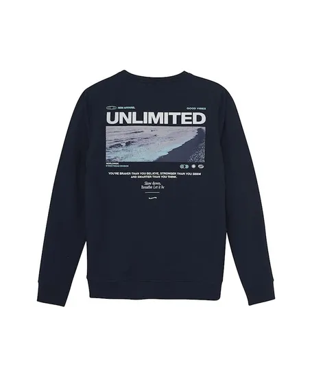 Indian Blue Jeans Sweater Backprint