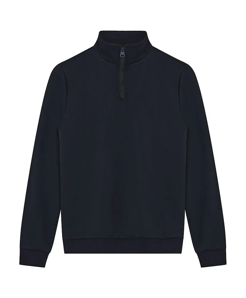 Indian Blue Jeans Sweater Half Zip Badge