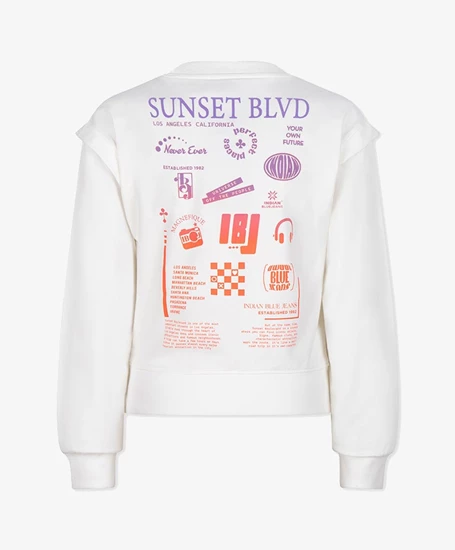 Indian Blue Jeans Sweater Sunset