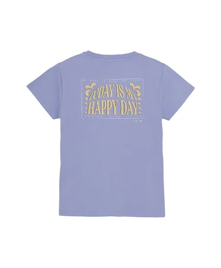 Indian Blue Jeans T-shirt Backprint Happy Day