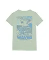 Indian Blue Jeans T-shirt Backprint Wave