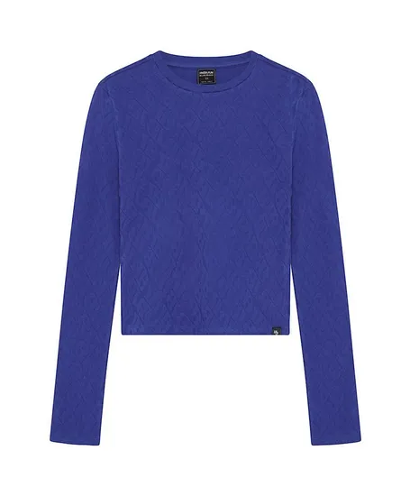 Indian Blue Jeans T-shirt Logo Jaquard