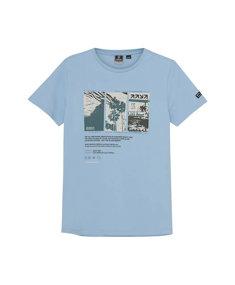 Indian Blue Jeans T-shirt Print