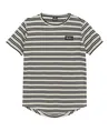 Indian Blue Jeans T-shirt Stripe Badge