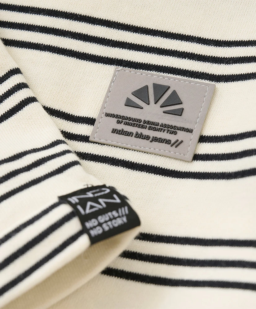 Indian Blue Jeans T-shirt Stripe