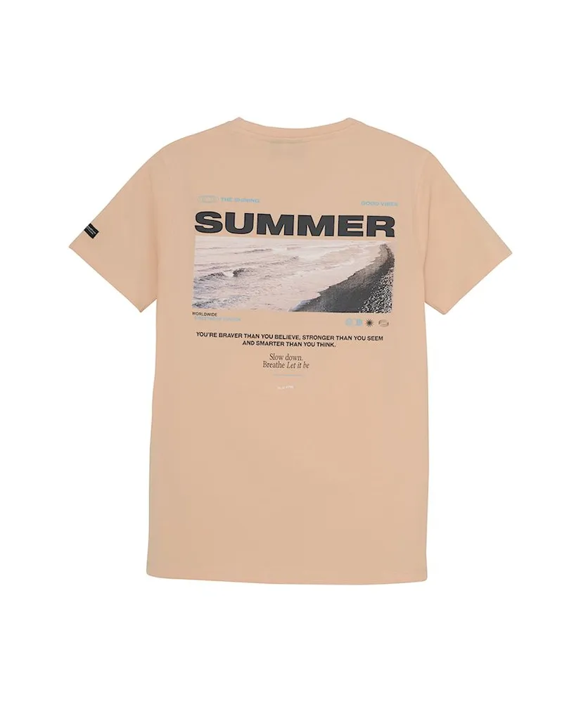 Indian Blue Jeans T-shirt Summer Backprint