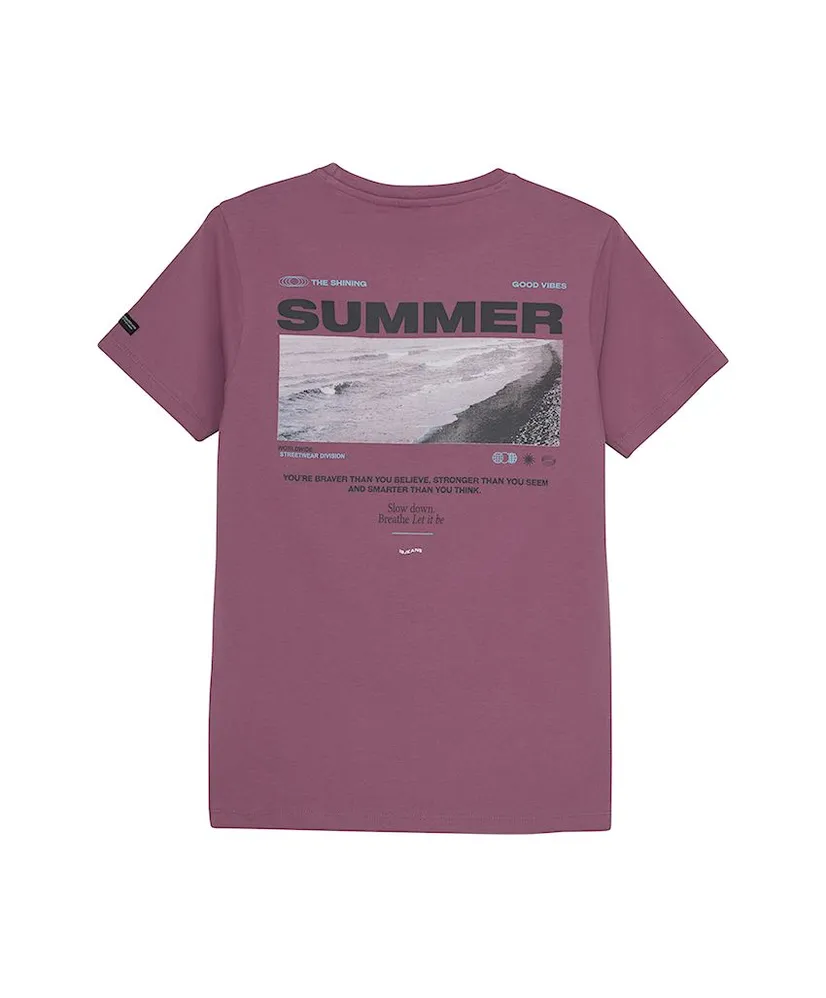 Indian Blue Jeans T-shirt Summer Backprint