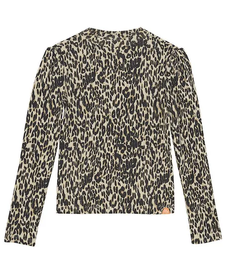 Indian Blue Jeans Top Leopard