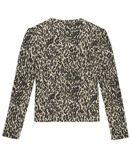 Indian Blue Jeans Top Leopard