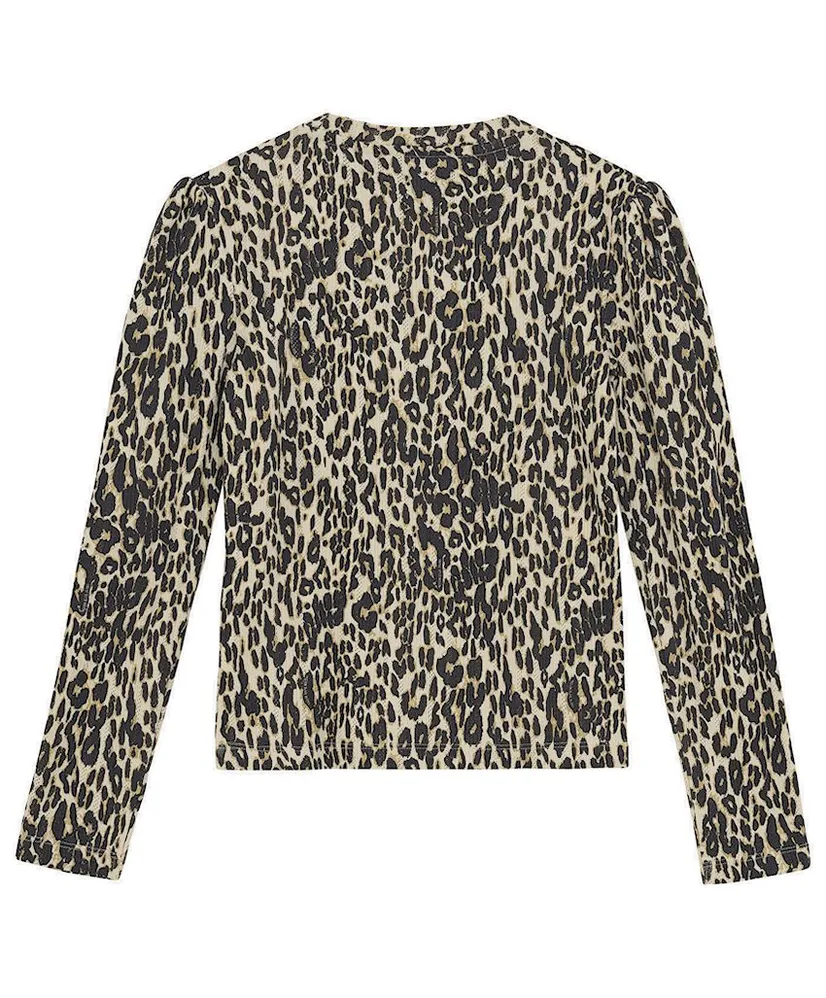 Indian Blue Jeans Top Leopard