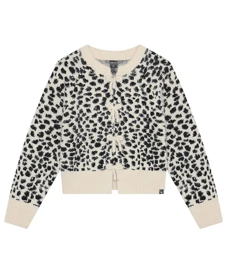 Indian Blue Jeans Vest Knitted Spotty