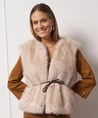 Ivana fur waistcoat