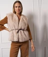 Ivana fur waistcoat