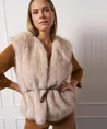 Ivana fur waistcoat