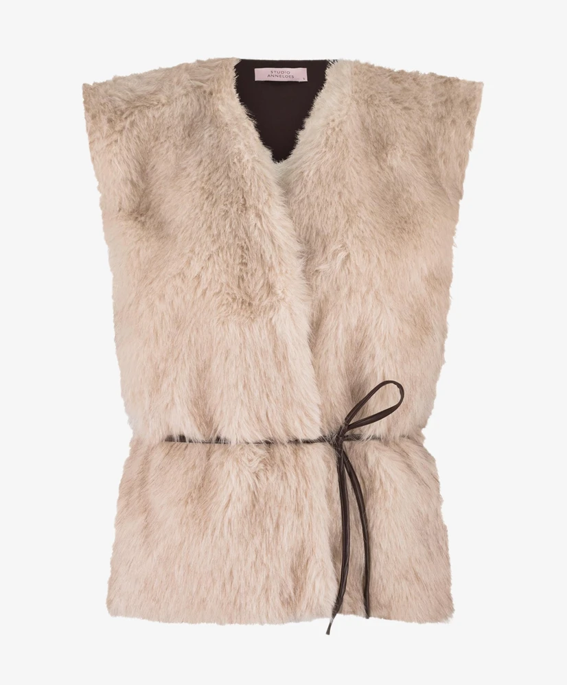 Ivana fur waistcoat