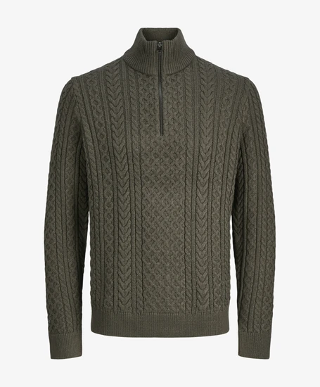 JACK & JONES Half Zip Trui Sean