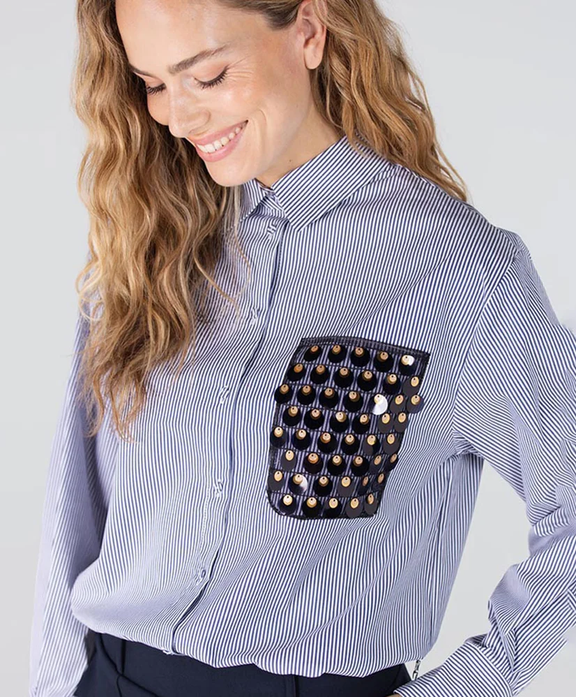 JANSEN Amsterdam Blouse Goldie