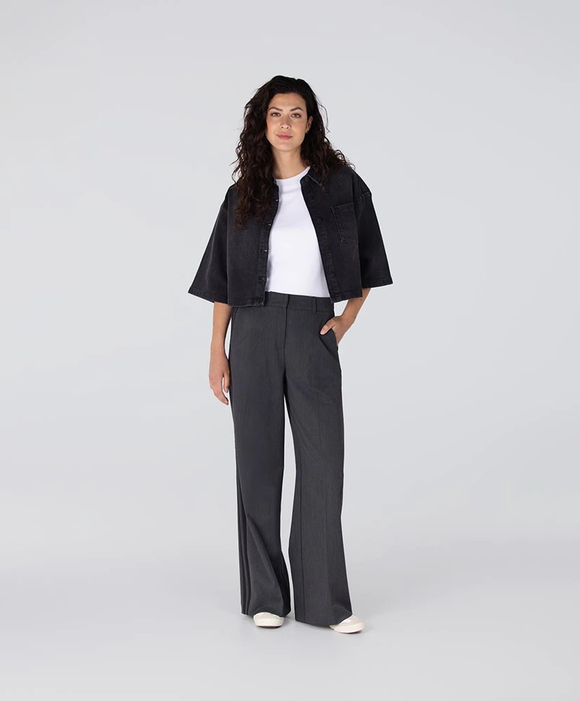 JANSEN Amsterdam Spijkerblouse Esmee