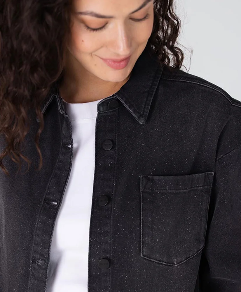 JANSEN Amsterdam Spijkerblouse Esmee