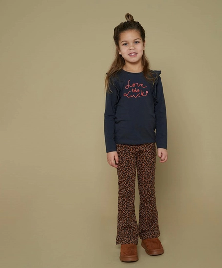JUBEL Flared Broek Queen Of Hearts