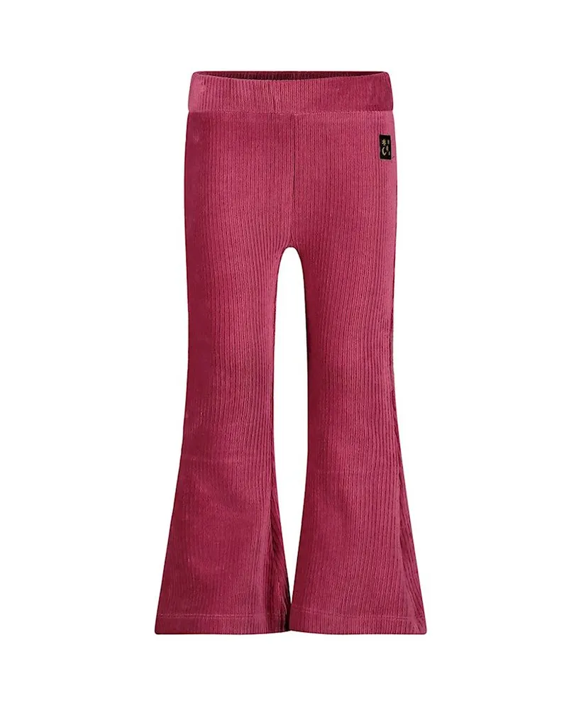 JUBEL Flared Broek Velours Rib Shine Bright