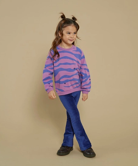 JUBEL Flared Broek Velours Rib Wild Soul