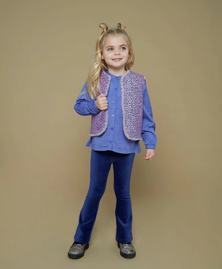 JUBEL Flared Broek Velours Rib Wild Soul