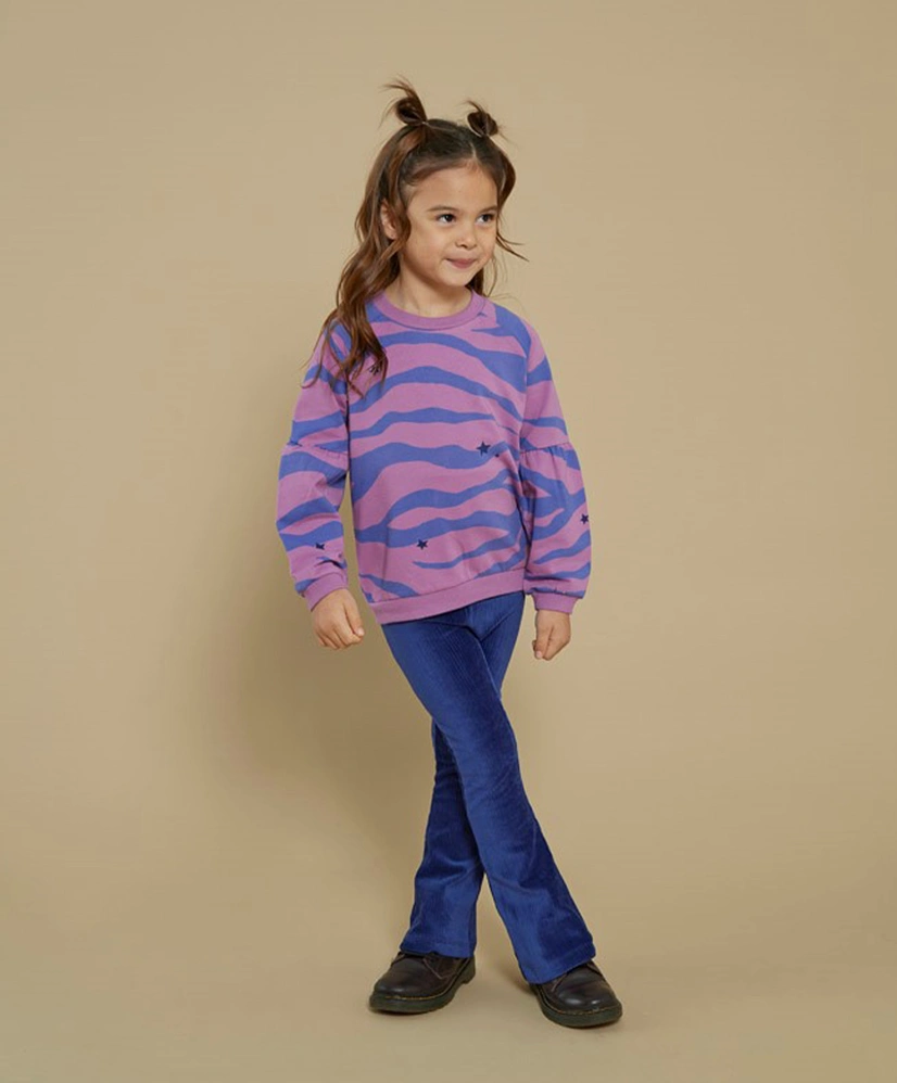 JUBEL Flared Broek Velours Rib Wild Soul