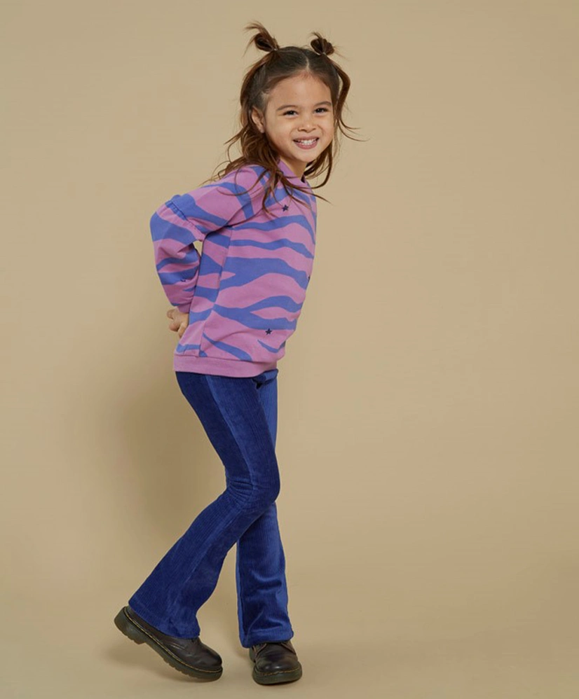 JUBEL Flared Broek Velours Rib Wild Soul