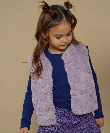 JUBEL Gilet Reversible Teddy Wild Soul