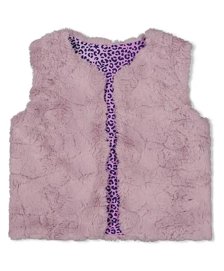 JUBEL Gilet Reversible Teddy Wild Soul