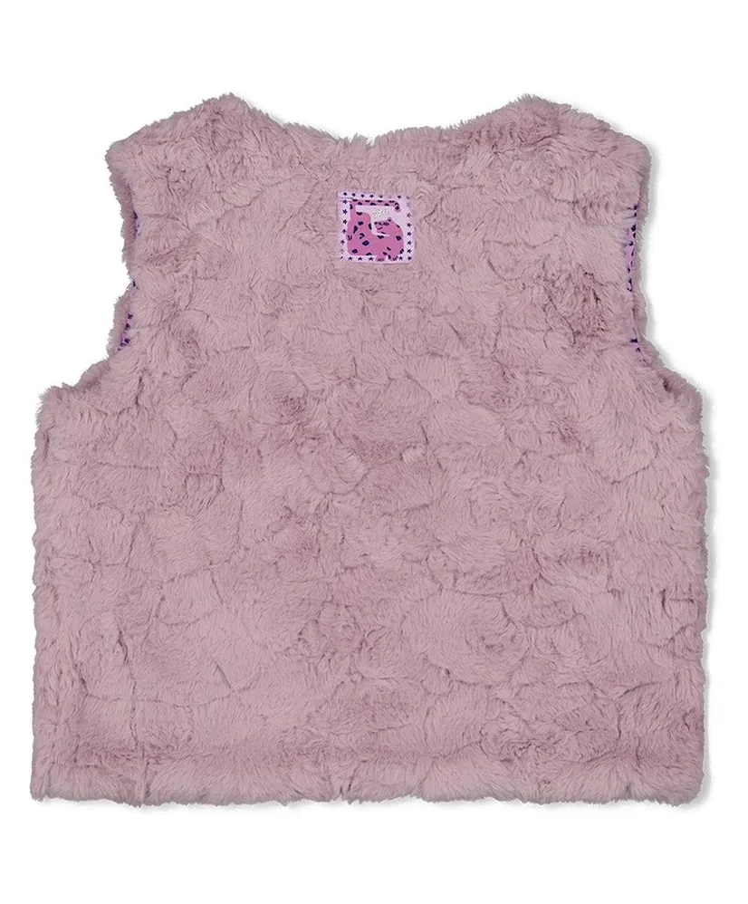 JUBEL Gilet Reversible Teddy Wild Soul