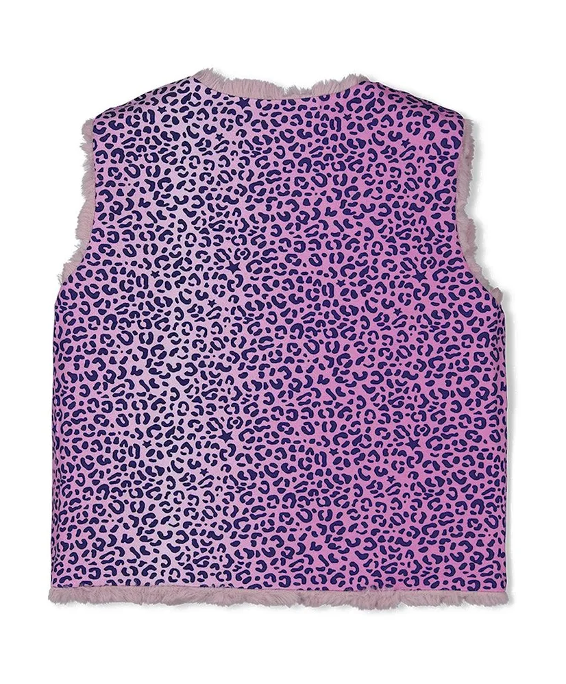 JUBEL Gilet Reversible Teddy Wild Soul