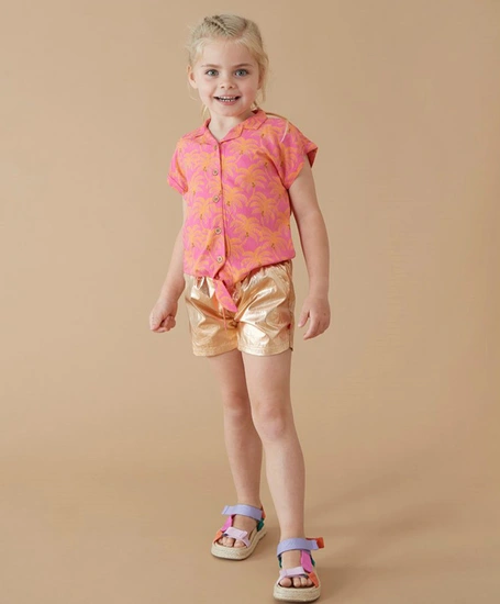 JUBEL Short Metallic Samba Shake