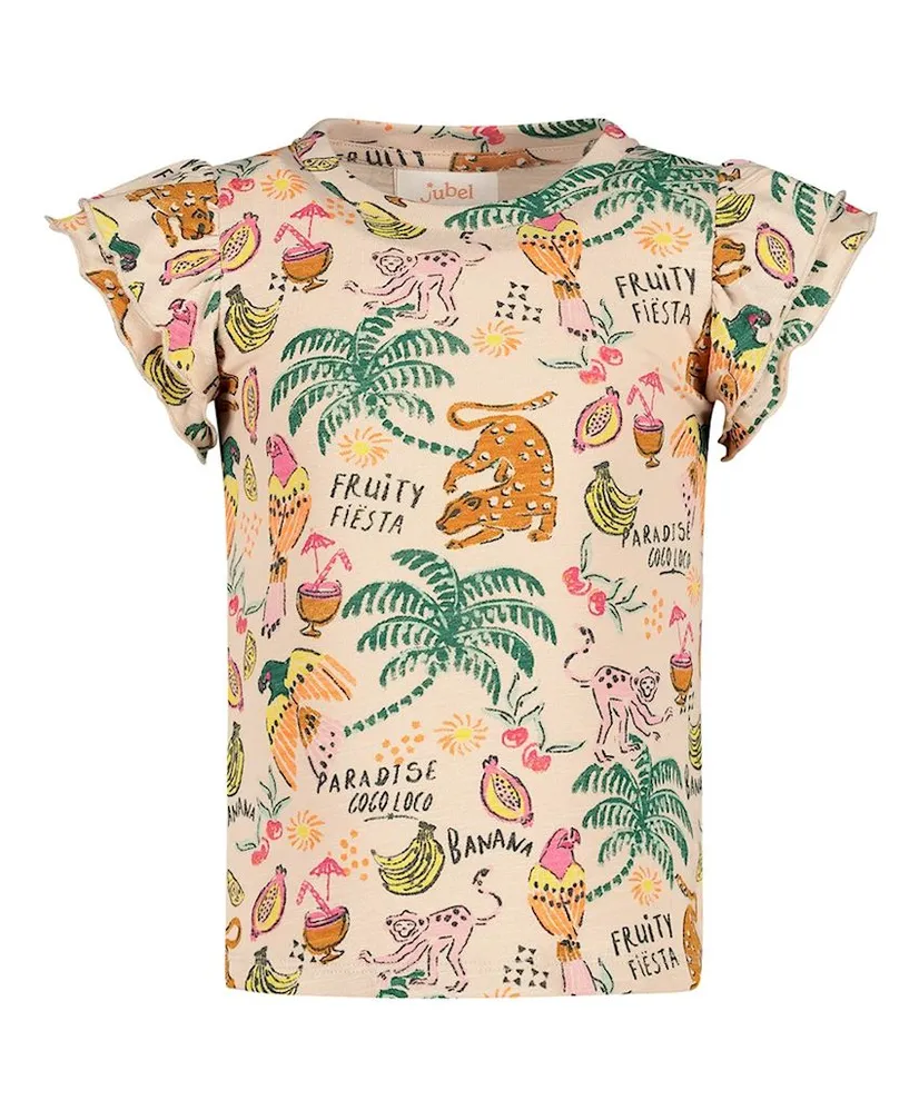 JUBEL T-shirt Allover Print Samba Shake