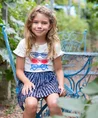 JUBEL T-shirt Ruches Ciao Bella