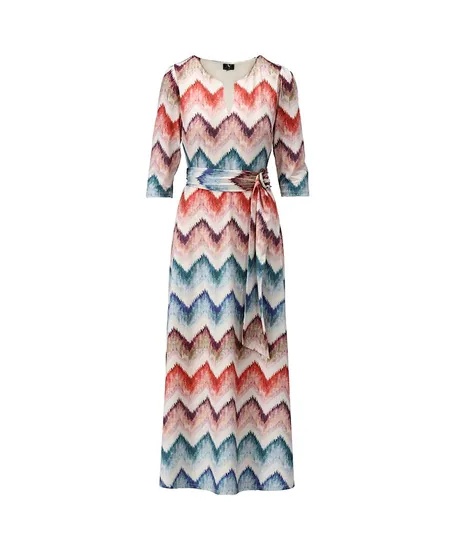 K-Design Maxi Jurk Zig-Zag