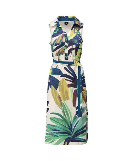 K-Design Midi Jurk Midi Allover Print
