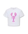 KIDS ONLY Cropped T-shirt Kelly