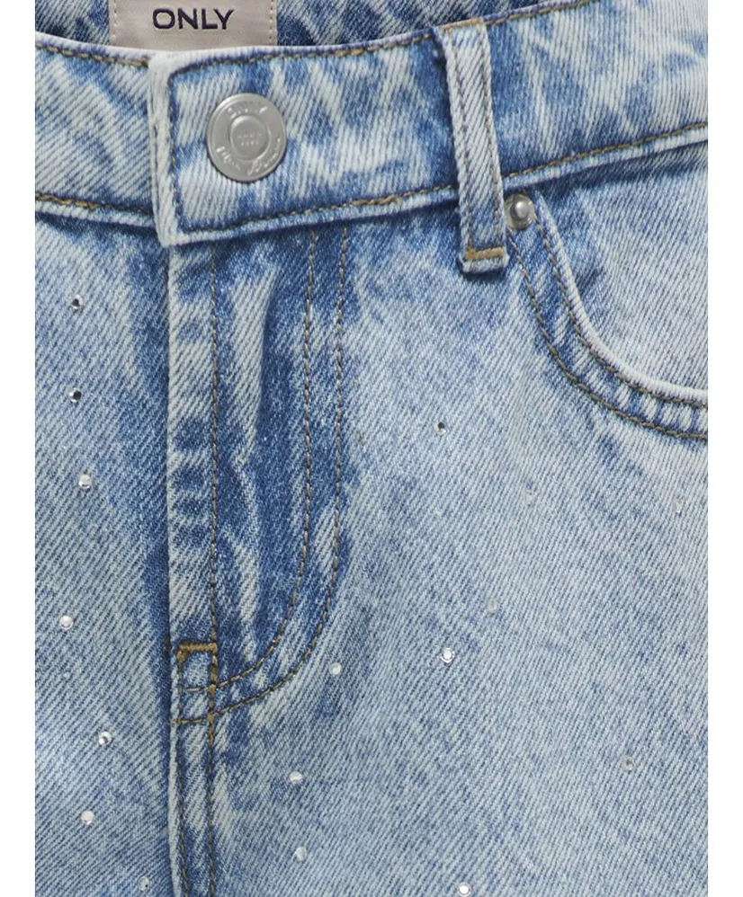 KIDS ONLY Jeans Cobain Rhinestone Wide Leg