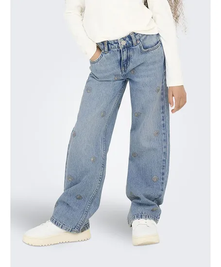 KIDS ONLY Jeans Juicy Wide Leg Seashell