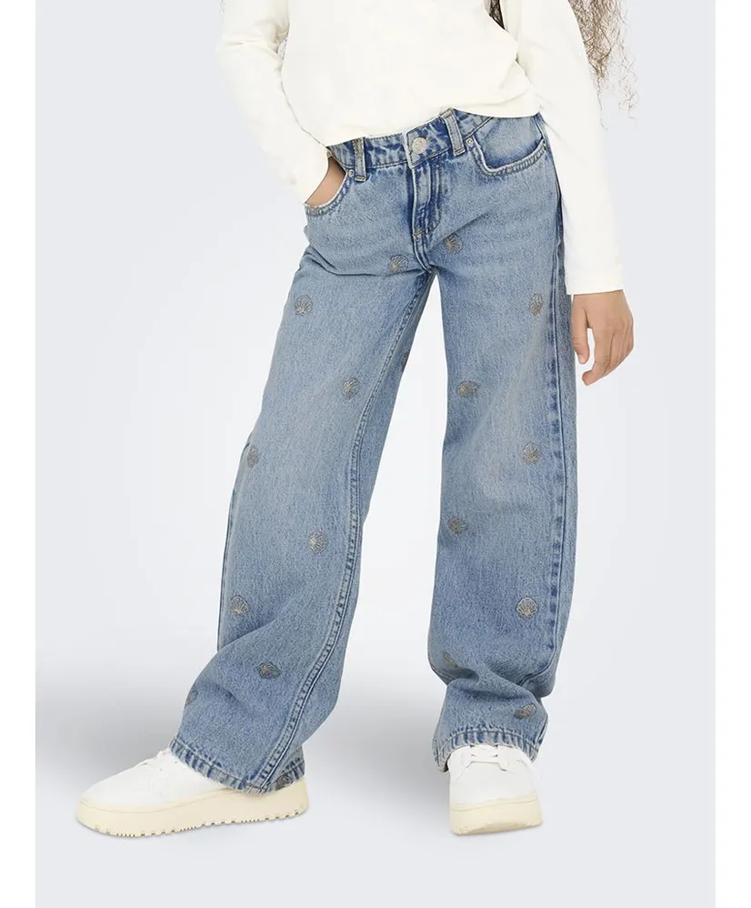 KIDS ONLY Jeans Juicy Wide Leg Seashell